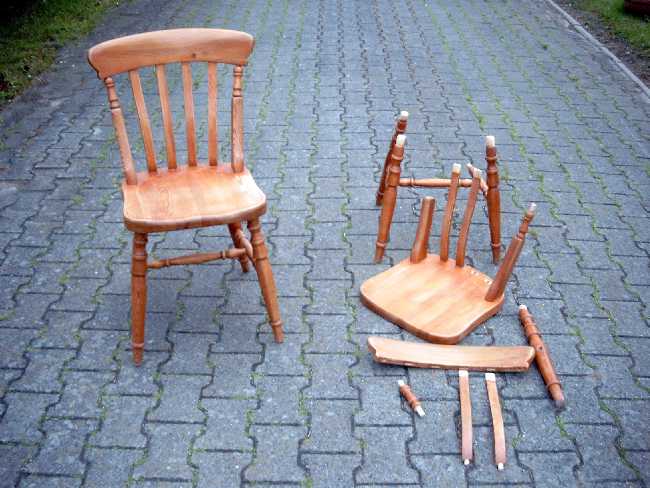 Kitchenchairs vorher